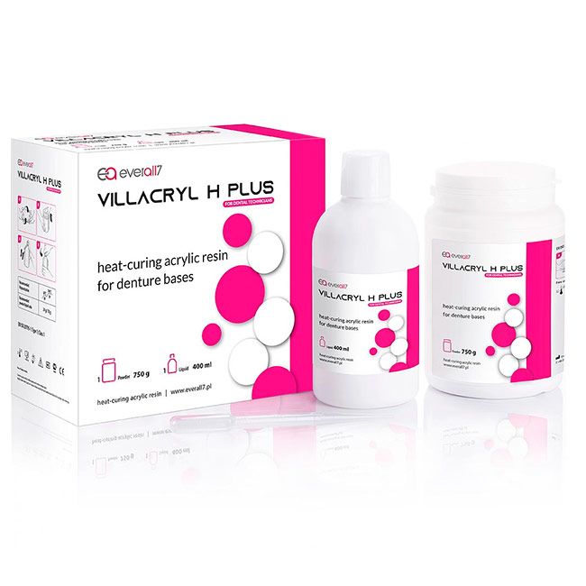 Пластмасса Villacryl H Plus цвет V4, 750г + 400мл Everall