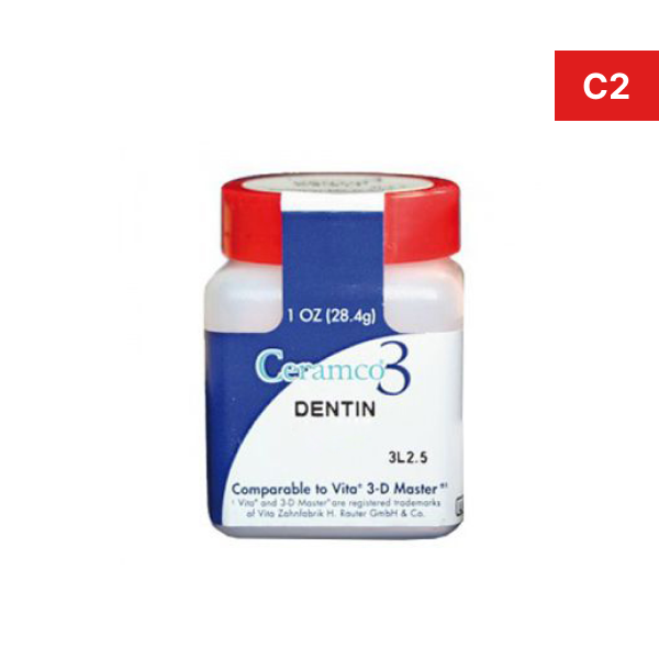 Керамическая масса Ceramco3 дентин C2, 28,4г