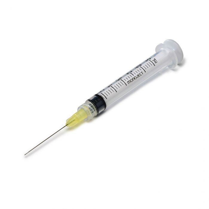 Шприцы эндодонтические Monoject 3мл. с иглой 27Gх1,25, 100шт